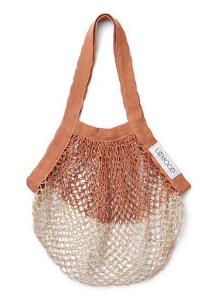 Сетчатая сумка liewood aldo mesh tote bag сумка авоська