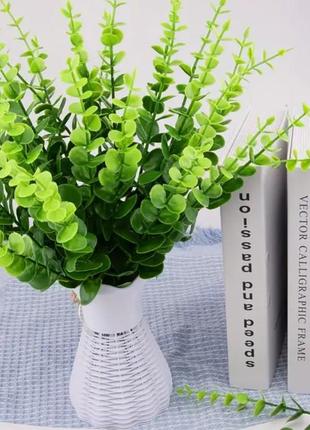 Набор искусственные цветы ветка эвкалипта 14шт