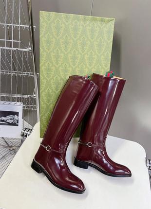 Сапоги сапоги в стиле gucci