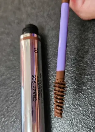 Тушь для бровей kiko milano с щеточкой