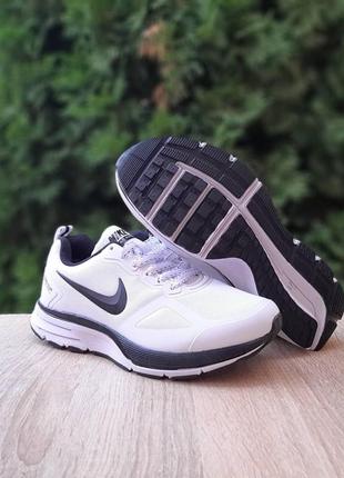 Женские качественные и стильные кроссовки для девочек nike flykit racer белые sin