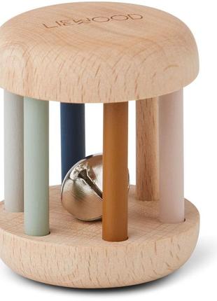 Liewood merete wood rattle іграшка дитяче дерев'яне брязкальце