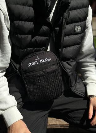 Stone island сумка месенджер барсетка стон2 фото