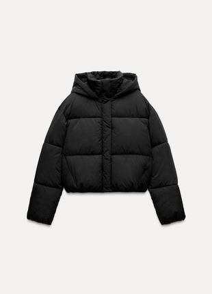 Стьобана куртка water-repellent zara