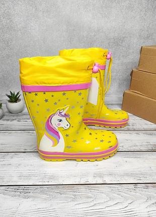 Резиновые сапоги для девочек