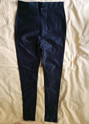 Плотные базовые лосины штаны 5