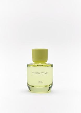 Zara yellow velvet туалетна вода, парфуми