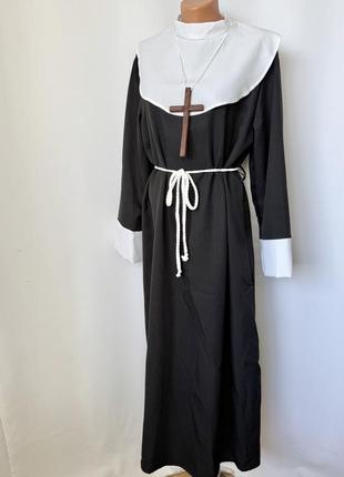 Костюм монашка монахиня матушка карнавальный маскарадный хеллоуин halloween сестра милосердия