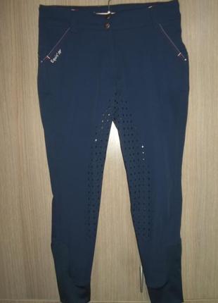 Штаны брюки для верховой езды конного спорта uk-30 eur-40/42 пояс 80-88см