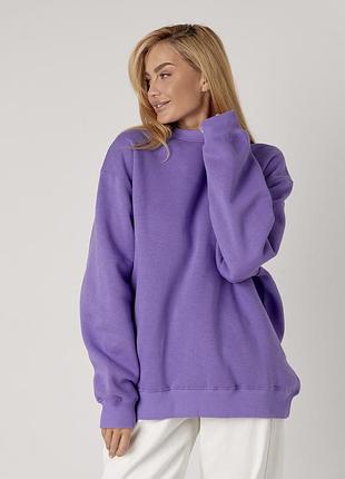 Женский теплый свитшот на флисе