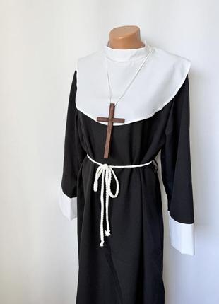 Костюм монашка монахиня матушка карнавальный маскарадный хеллоуин halloween сестра милосердия
