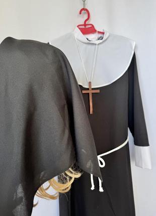 Костюм монашка монахиня матушка карнавальный маскарадный хеллоуин halloween сестра милосердия