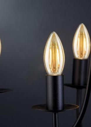 Светодиодная винтажная свеча paulmann 28524 2 вт e14