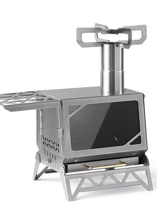 Кемпінгова піч твердопаливна naturehike cnk2300cw020