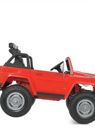 Детский двухместный электромобиль toyota land cruiser  4wd bambi m 4968eblr-1(24v) свет,звук,mp3,usb,fm5 фото