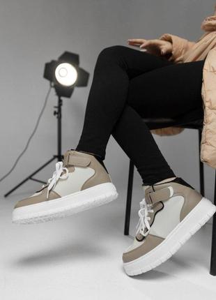 Кросівки жіночі up rice camel mb04-93 нп5046