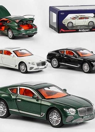 Машинка металопластик gt - 6370 (24/2) "авто експерт преміум", 3 кольори, 1:24, звук, світло, інерція,