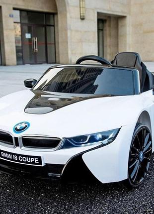 Детский электромобиль bambi je1001eblr-1 bmw i8 свет,звук,mp3,usb,fm