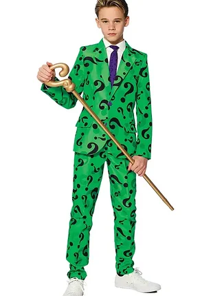 Карнавальный костюм пиджак загадочник riddler batman