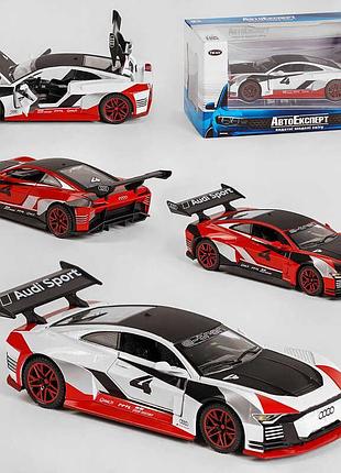 Машинка тк - 6610 (32) "авто експерт" 2 кольори, металопластик, 1:32, світло, звук, інерція, відчиняються