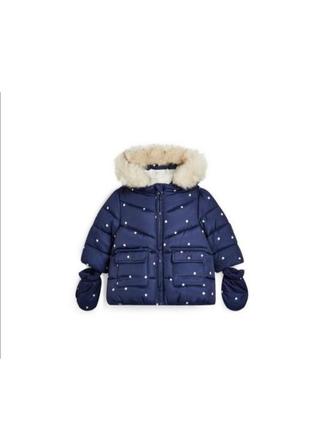 Теплая куртка для девочки флис от primark