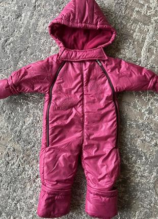 Комбинезон зимний для девочки