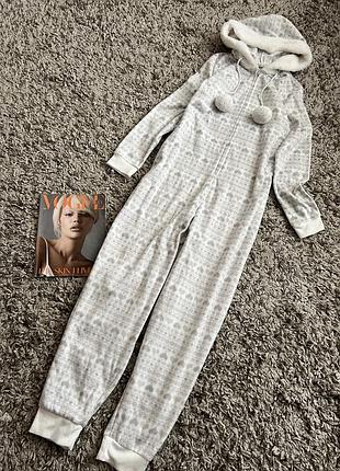 Ромпер кенгуру комбез піжама мʼякий фліс