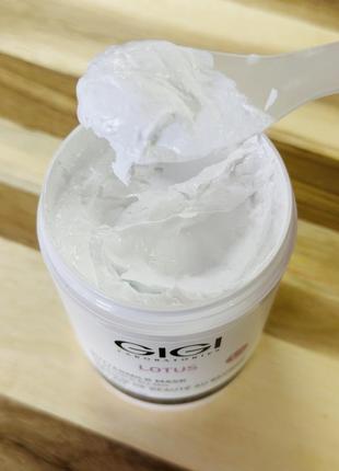 Gigi lotus buttermilk mask. джі джі маска лотос для сухої та нормальної шкіри обличчя. розлив від 20g2 фото