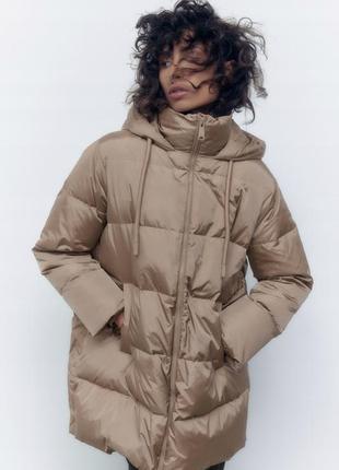 Пуховик zara