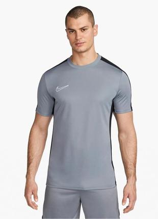 Футболка nike dri-fit academy grey размер s