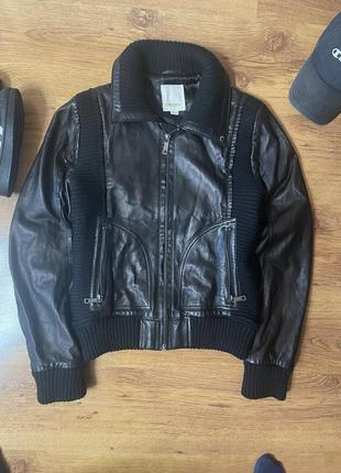 Vintage diesel leather flying cougar 3400 143832404