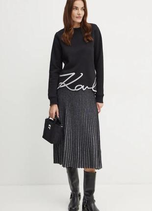 H&m красива плісирована спідниця з люрексом2 фото