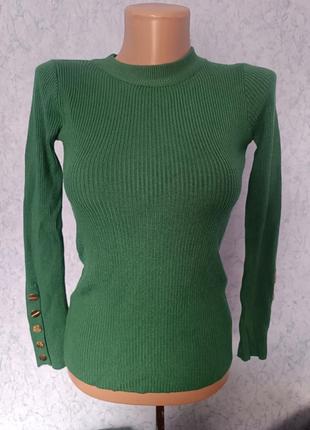 Гольф рубчик, з заклепками на рукавах