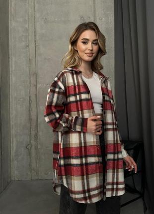 Сорочка жіноча тепла осіння довга