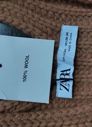 Светр zara 100%вовна3 фото