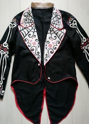 Карнавальный смокинг фрак dotd tailcoat на хеллоуин halloween m/l размер