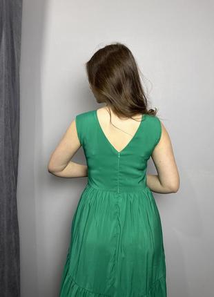 Платье женское зеленое миди modna kazka mkas1-27 фото