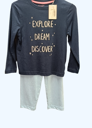 Пижама детская primark на девочку 3-4 года