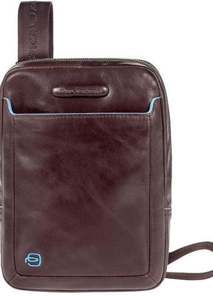 Кожаная сумка piquadro bl square/cognac, ca3084b2_mo