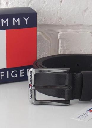 Кожаный мужской ремень tommy hilfiger