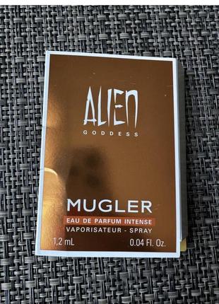 Пробник парфюм mugler alien goddess 1,2мл