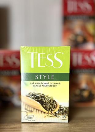 Чай зелений tess style 90 г