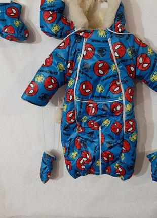 Зимовий комбінезон-конверт