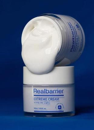 Ламелярний захисний крем real barrier extreme cream light 50 мл