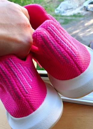 Кроссовки adidas рожеві 38р літо сітка5 фото