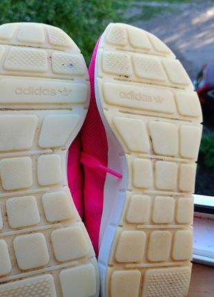 Кроссовки adidas рожеві 38р літо сітка4 фото