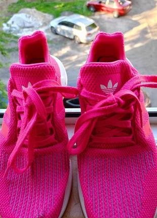 Кроссовки adidas рожеві 38р літо сітка8 фото