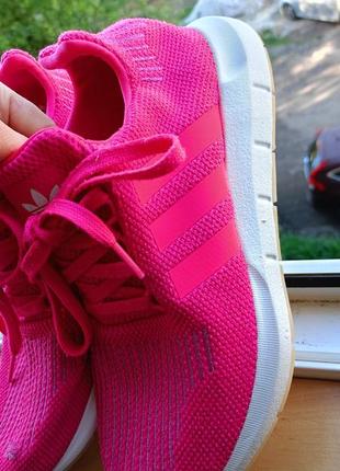 Кроссовки adidas рожеві 38р літо сітка6 фото
