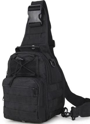 Тактическая мужская сумка через плечо m02b 6л. барсетка городская военная сумка5 фото