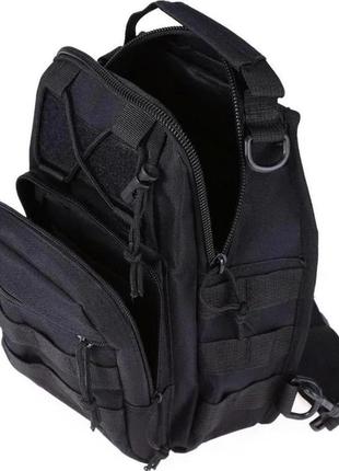 Тактическая мужская сумка через плечо m02b 6л. барсетка городская военная сумка8 фото